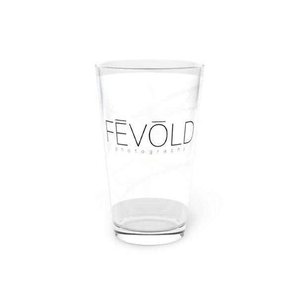 Pint Glass (16oz), Featuring AMERICAN KESTREL | Exclusive photography by Fevold Photography - Image 6