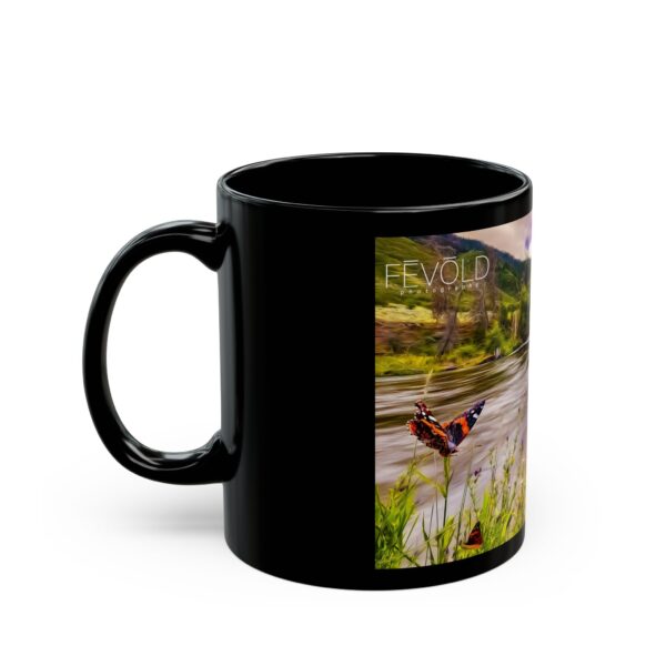 Black Mug (11oz, 15oz) Featuring SATURATED WITH SURREALISM | Exclusive Photography by Fevold Photography - Image 4