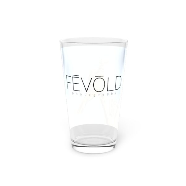 Pint Glass (16oz), Featuring WESTERN KINGBIRD | Exclusive photography by Fevold Photography - Image 6