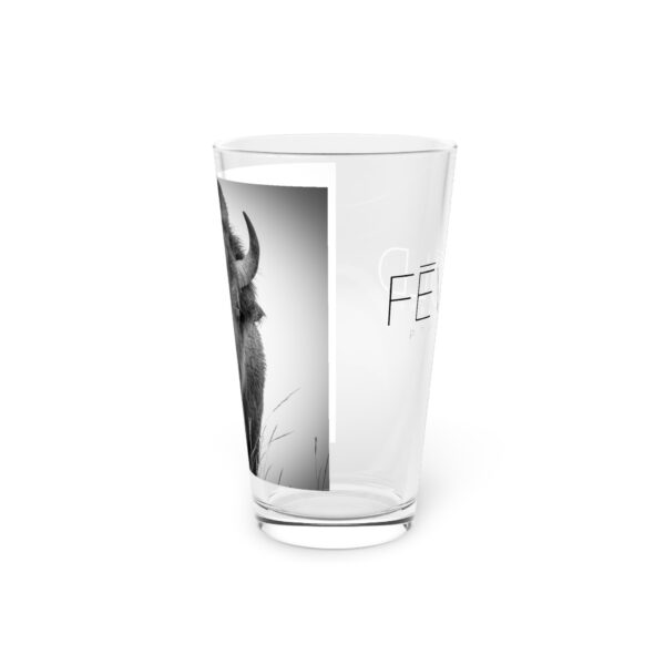 Pint Glass (16oz), Featuring NORTH DAKOTA STRONG | Exclusive photography by Fevold Photography - Image 3