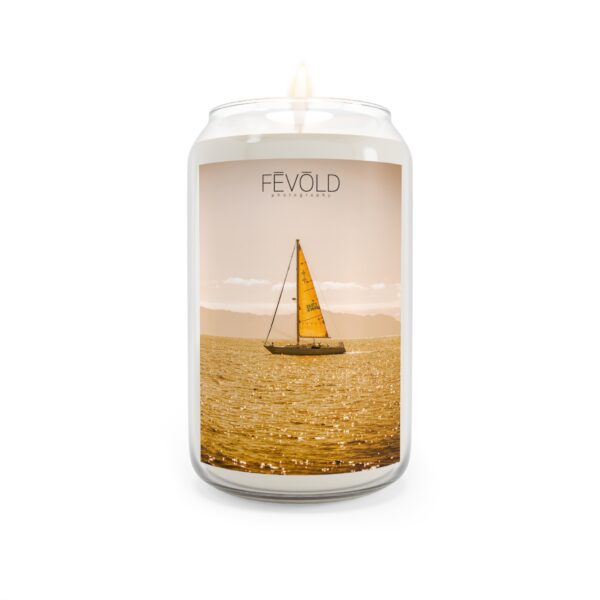 Scented Candle, 13.75oz Featuring NOT A CARE IN THE WORLD | Exclusive Photography by Fevold Photography - Image 3