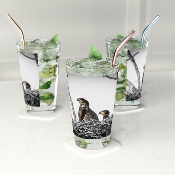 Pint Glass (16oz), Featuring A NEW GENERATION | Exclusive photography by Fevold Photography - Image 2