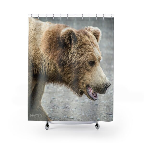 Shower Curtain featuring ALASKAN MAJESTY Exclusive Photo by Fevold Photography