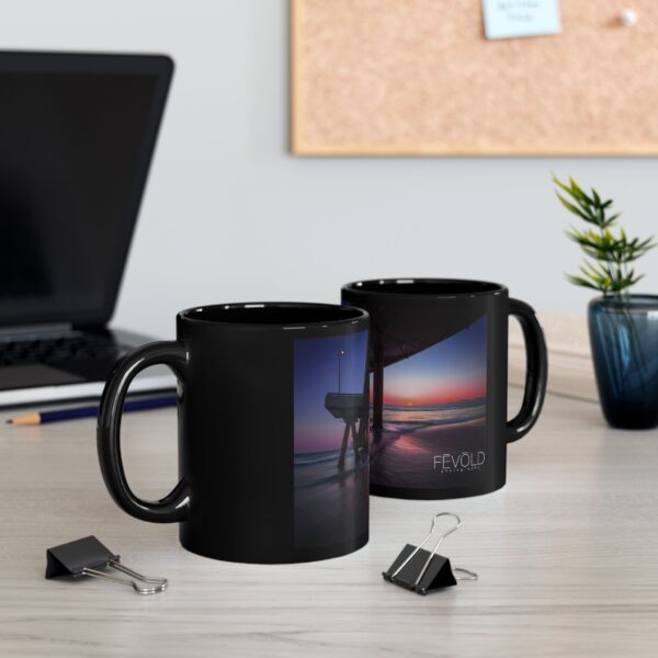 Black Mug (11oz, 15oz) Featuring CLEARING THE CACOPHONY IN MY MIND | Exclusive Photography by Fevold Photography - Image 5