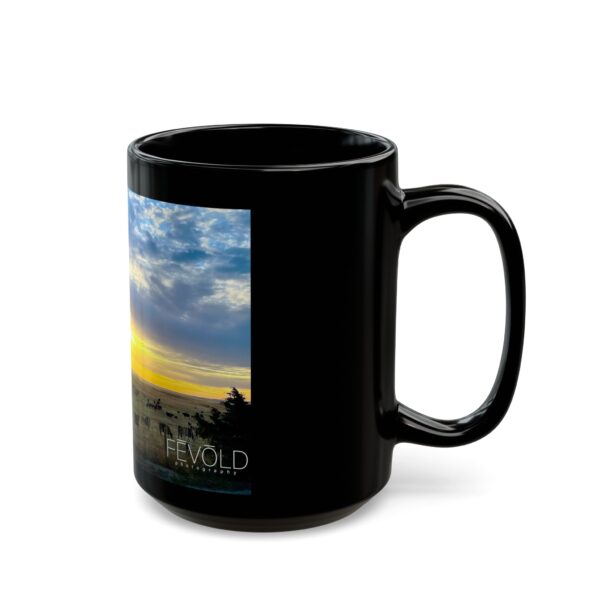 Black Mug (11oz, 15oz) Featuring RANCH LIFE | Exclusive Photography by Fevold Photography - Image 8