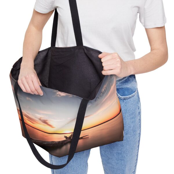 The Weekender Tote Bag.  Featuring DUSK AT SANDY BEACH | Exclusive Photography by Fevold Photography - Image 2