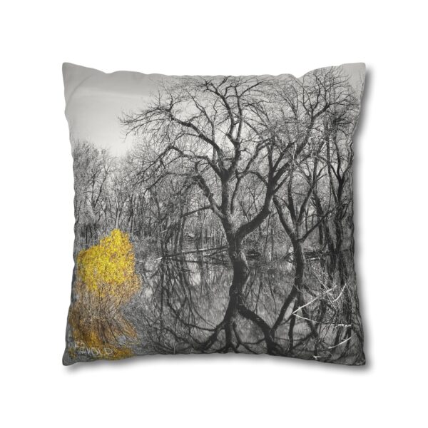 Uniquely Designed Faux Suede Square Pillowcase Featuring STAY STRONG | Exclusive Photography by Fevold Photography - Image 15