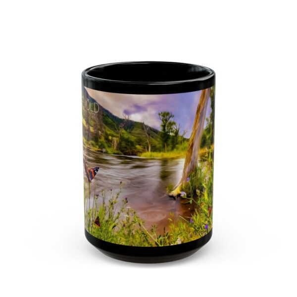 Black Mug (11oz, 15oz) Featuring SATURATED WITH SURREALISM | Exclusive Photography by Fevold Photography - Image 7