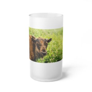 Frosted Glass Beer Mug Featuring NEW LIFE | Exclusive Photography by Fevold Photography