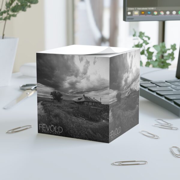 Note Cube featuring NORTH DAKOTA BACKROADS, Exclusive Photo by Fevold Photography - Image 3