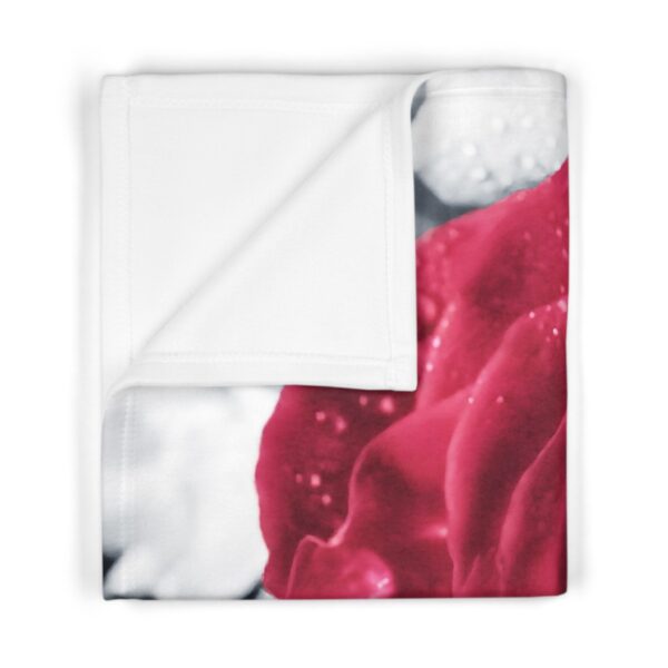 Fleece Baby Blanket featuring SYMBOL OF LOVE | Exclusive Photography by Fevold Photography - Image 2