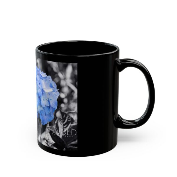 Black Mug (11oz, 15oz) Featuring IN BLOOM | Exclusive Photography by Fevold Photography - Image 4