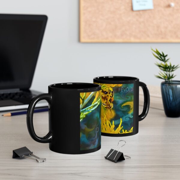 Black Mug (11oz, 15oz) Featuring POLLEN SMUGGLER | Exclusive Photography by Fevold Photography