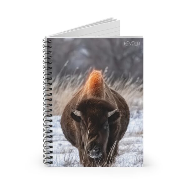 Spiral Notebook - Ruled Line Featuring NORTH DAKOTA ICON Exclusive Photography by Fevold Photography - Image 2