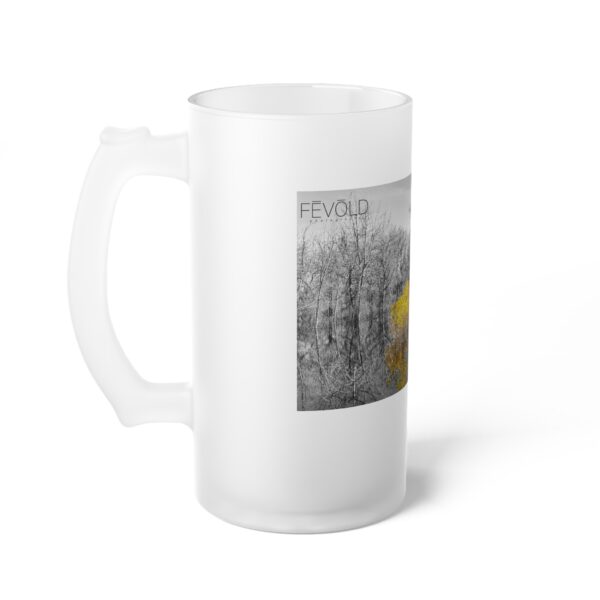 Frosted Glass Beer Mug Featuring STAY STRONG | Exclusive Photography by Fevold Photography - Image 3