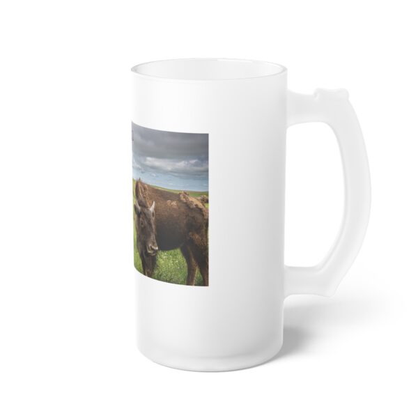 Frosted Glass Beer Mug Featuring NEW TO THE HERD | Exclusive Photography by Fevold Photography - Image 4