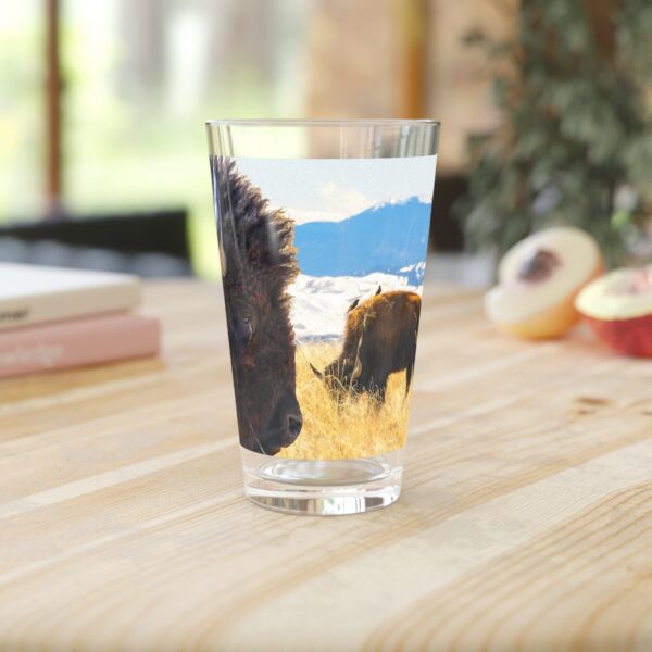 Pint Glass (16oz), Featuring DEEP THOUGHTS | Exclusive photography by Fevold Photography