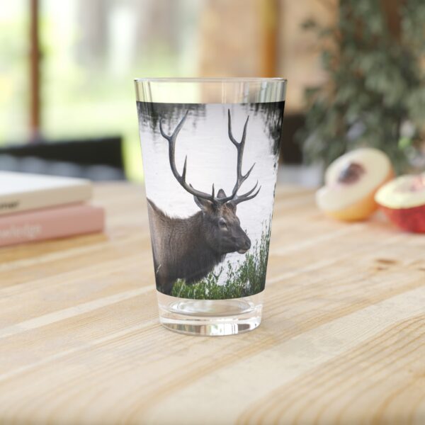 Pint Glass (16oz), Featuring A LEISURELY STROLL | Exclusive photography by Fevold Photography - Image 4