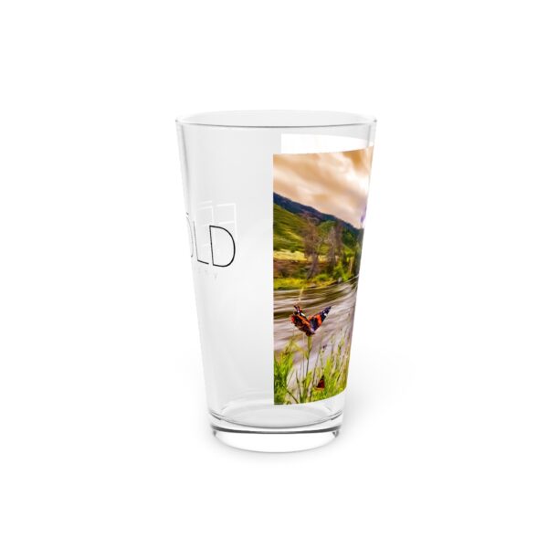 Pint Glass (16oz), Featuring SATURATED WITH SURREALISM | Exclusive photography by Fevold Photography - Image 4