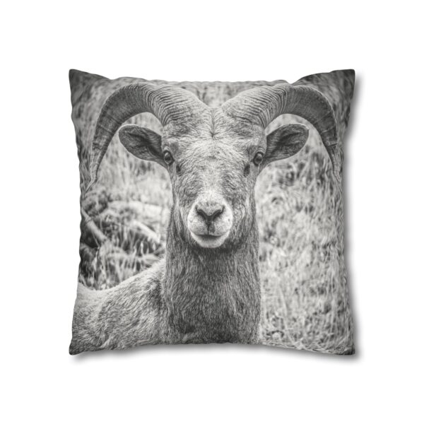 Uniquely Designed Faux Suede Square Pillowcase Featuring RUGGED BEAUTY | Exclusive Photography by Fevold Photography - Image 7