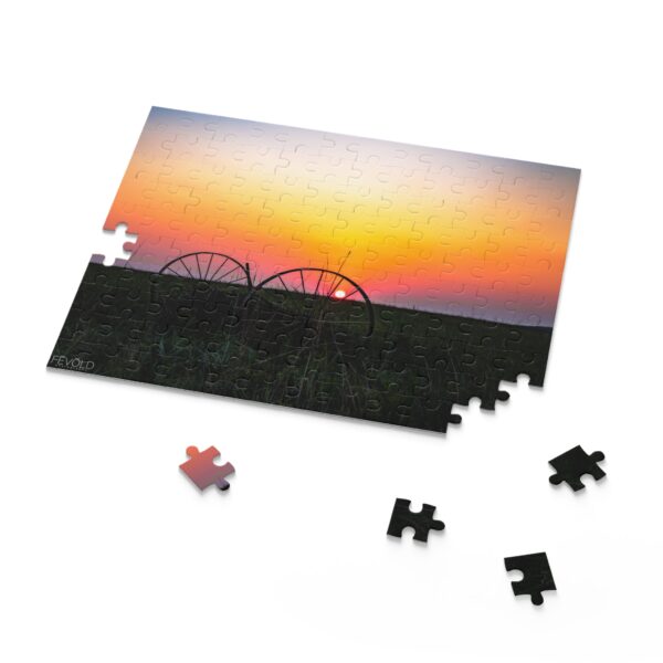 Puzzle (252-Piece) featuring DUSK IN NEBRASKA , Exclusive Photo by Fevold Photography - Image 8