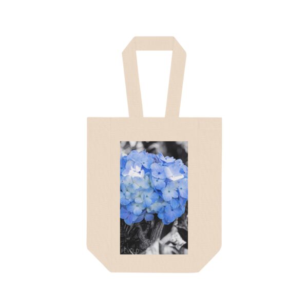 Double Wine Tote Bag featuring IN BLOOM | Exclusive Photo by Fevold Photography - Image 2