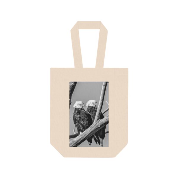 Double Wine Tote Bag featuring FIERCE | Exclusive Photo by Fevold Photography - Image 2