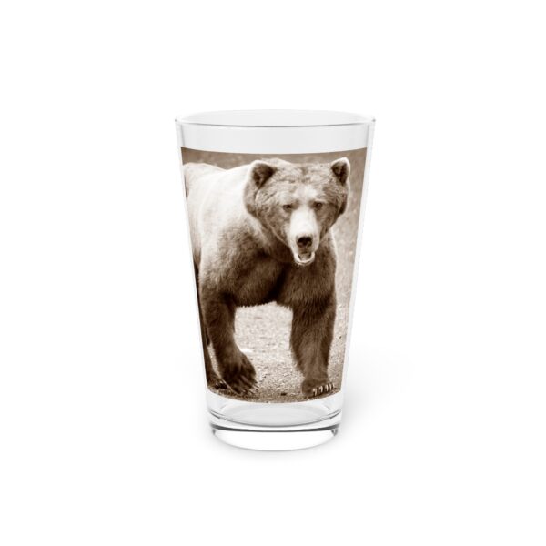 Pint Glass (16oz), Featuring OUR EYES LOCKED | Exclusive photography by Fevold Photography