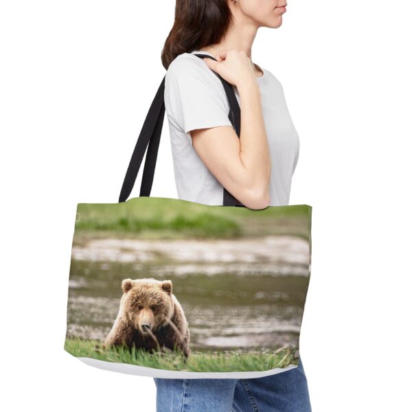 The Weekender Tote Bag.  Featuring BEAR STARE | Exclusive Photography by Fevold Photography