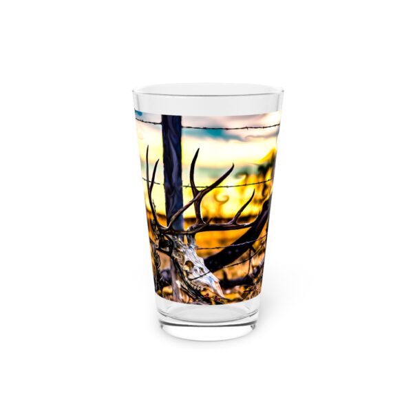 Pint Glass (16oz), Featuring RECLAMATION | Exclusive photography by Fevold Photography - Image 3