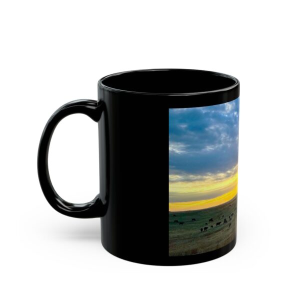 Black Mug (11oz, 15oz) Featuring RANCH LIFE | Exclusive Photography by Fevold Photography - Image 4