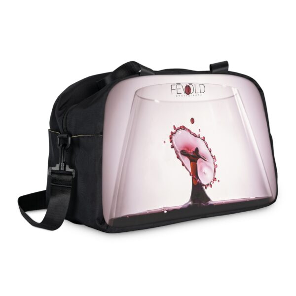 Fitness Handbag (with Shoulder Strap) Featuring SPLASH OF WINE | Exclusive Photography by Fevold Photography