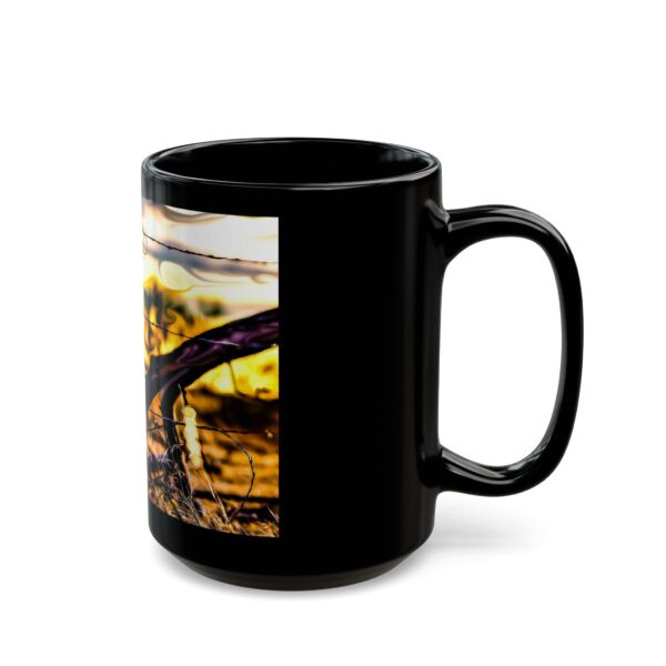 Black Mug (11oz, 15oz) Featuring RECLAMATION | Exclusive Photography by Fevold Photography - Image 8