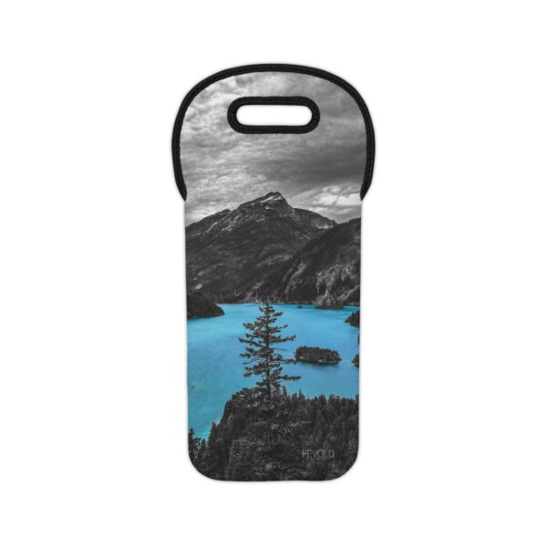 Wine Tote Bag featuring DIABLO LAKE | Exclusive Photo by Fevold Photography - Image 3