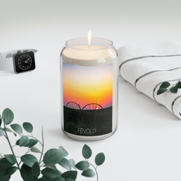 Scented Candle, 13.75oz Featuring DUSK IN NEBRASKA| Exclusive Photography by Fevold Photography - Image 13