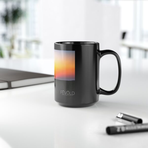 Black Mug (11oz, 15oz) Featuring DUSK IN NEBRASKA | Exclusive Photography by Fevold Photography - Image 11