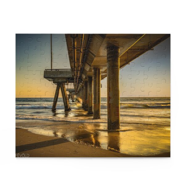 Puzzle (252-Piece) featuring GOLDEN HOUR AT VENICE BEACH | Exclusive Photo by Fevold Photography - Image 9