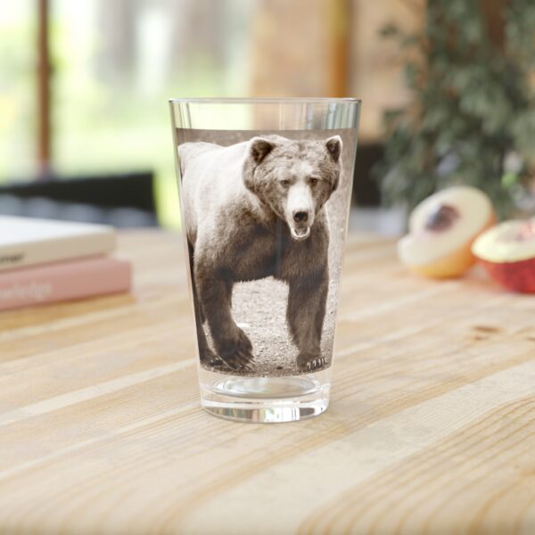 Pint Glass (16oz), Featuring OUR EYES LOCKED | Exclusive photography by Fevold Photography - Image 4