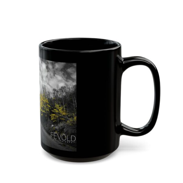 Black Mug (11oz, 15oz) Featuring LAST GLIMPSE OF AUTUMN | Exclusive Photography by Fevold Photography - Image 8