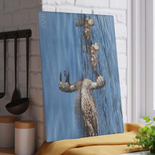 Textured, Tempered Glass Cutting Board Featuring MOTHERHOOD | Exclusive Photography by Fevold Photography - Image 2