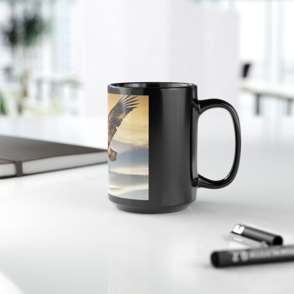 Black Mug (11oz, 15oz) Featuring SKY HIGH | Exclusive Photography by Fevold Photography - Image 11