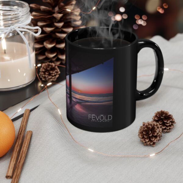 Black Mug (11oz, 15oz) Featuring CLEARING THE CACOPHONY IN MY MIND | Exclusive Photography by Fevold Photography - Image 6