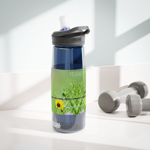 CamelBak Eddy®  Water Bottle, 20oz or 25oz | Featuring WESTERN KINGBIRD CHECKING OUT THE WILDFLOWERS | Exclusive Photography by Fevold Photography - Image 11