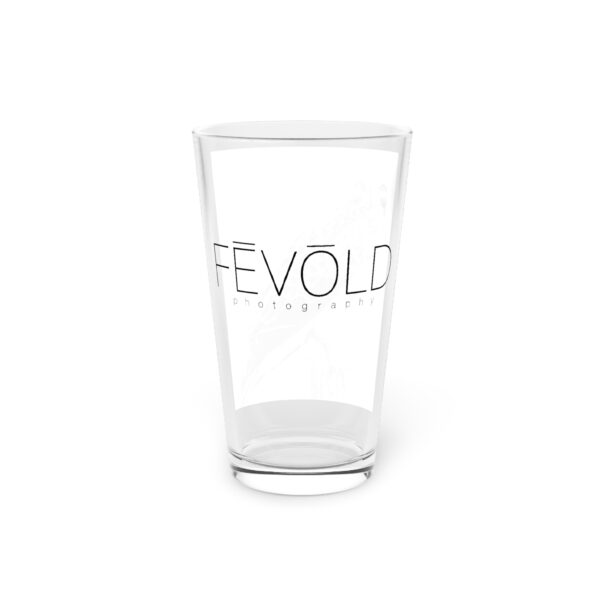 Pint Glass (16oz), Featuring UNDIVIDED ATTENTION | Exclusive photography by Fevold Photography - Image 6