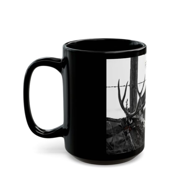 Black Mug (11oz, 15oz) Featuring KILL PILE | Exclusive Photography by Fevold Photography - Image 3