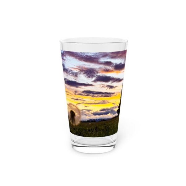 Pint Glass (16oz), Featuring CASCADIAN EYE CANDY | Exclusive photography by Fevold Photography - Image 3