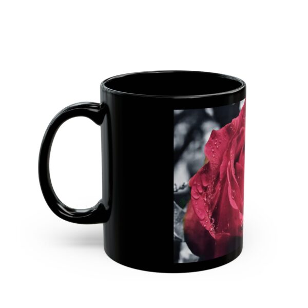 Black Mug (11oz, 15oz) Featuring SYMBOL OF LOVE | Exclusive Photography by Fevold Photography - Image 5