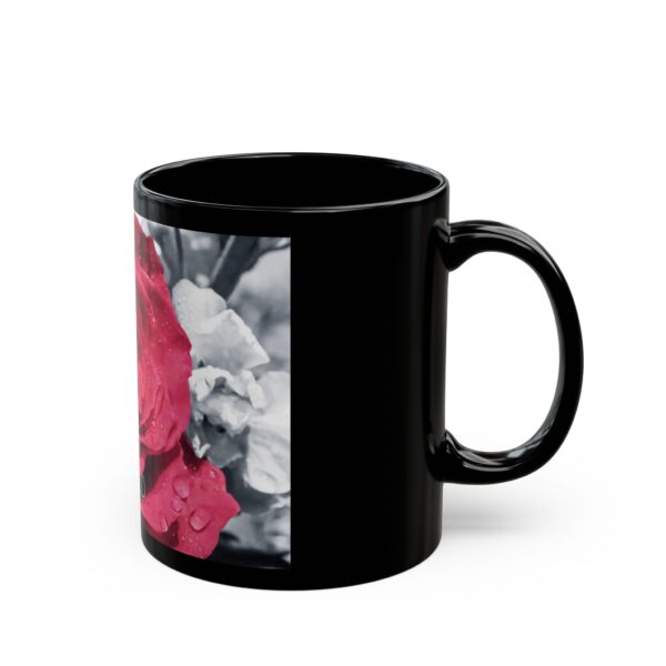 Black Mug (11oz, 15oz) Featuring SYMBOL OF LOVE | Exclusive Photography by Fevold Photography - Image 4