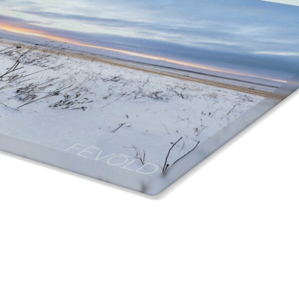 Textured, Tempered Glass Cutting Board Featuring THE MORNING AFTER | Exclusive Photography by Fevold Photography - Image 5