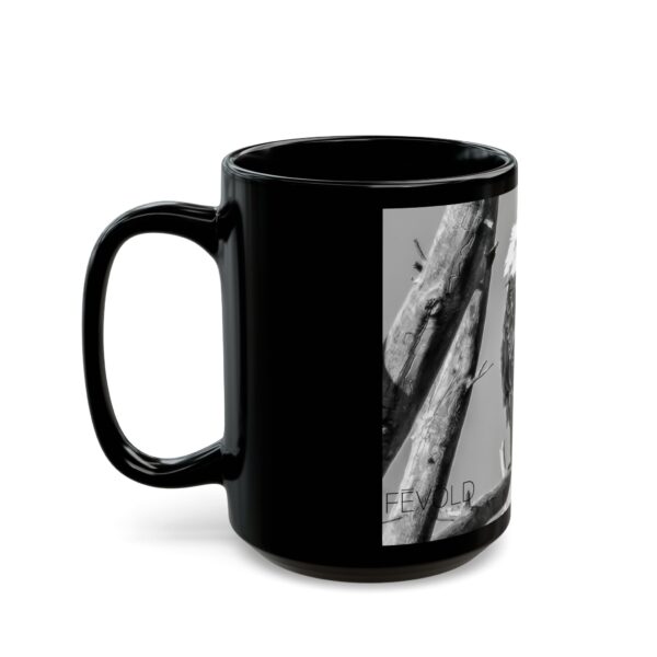 Black Mug (11oz, 15oz) Featuring FIERCE | Exclusive Photography by Fevold Photography - Image 9